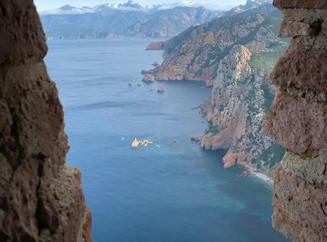Villa pieds dans l'eau, Casa d'Omigna, Corse du sud, Cargèse, * Cargèse