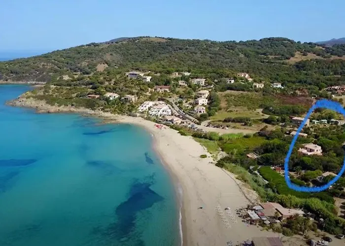 Villa pieds dans l'eau, Casa d'Omigna, Corse du sud, Cargèse, Villa